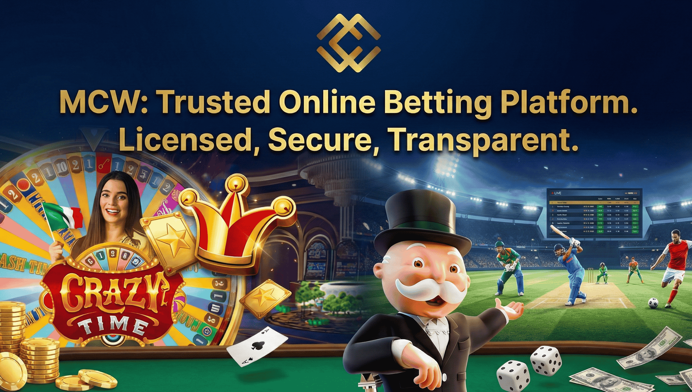 MCW Gaming Platforms - Sports, Casino, Live Dealer Games for Bangladesh Users MCW Mega Casino World Gaming Platforms 2026 - Live Sports Betting, Casino Games, Slot Machines, Cricket & Football Betting in Bangladesh